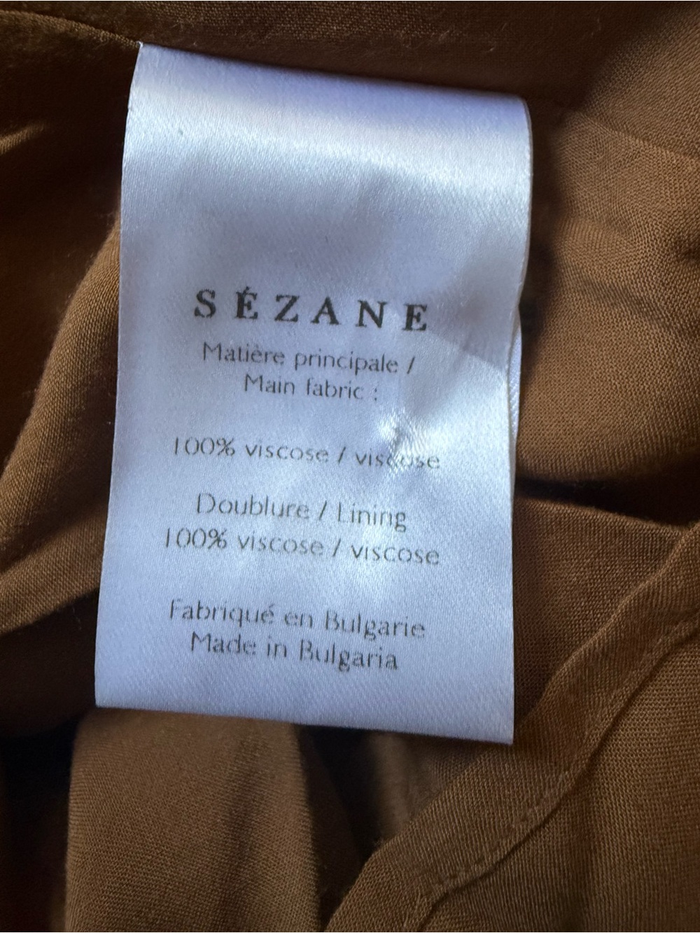 SEZANE Vicky Floral Button Down Toe Waist Dress Size 34 Size 2 - Picture 11 of 13